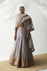 Surmayi Lehenga Set