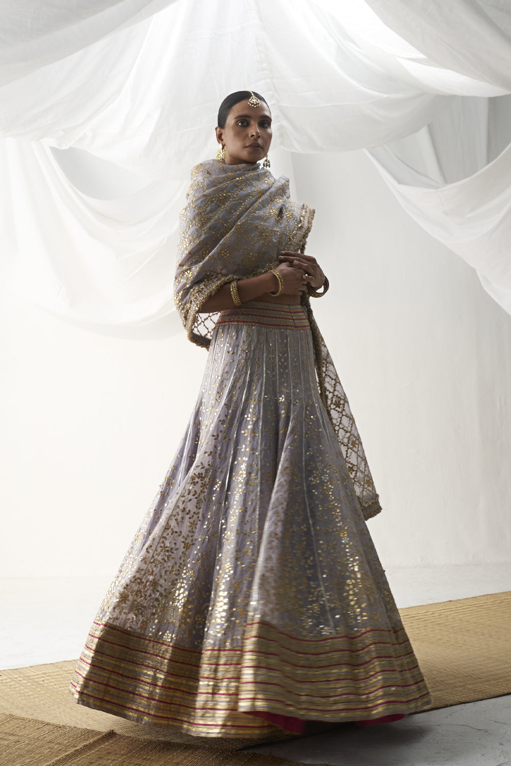 Surmayi Lehenga Set