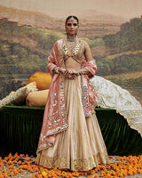 Svet Gulal Lehenga