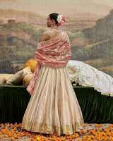Svet Gulal Lehenga